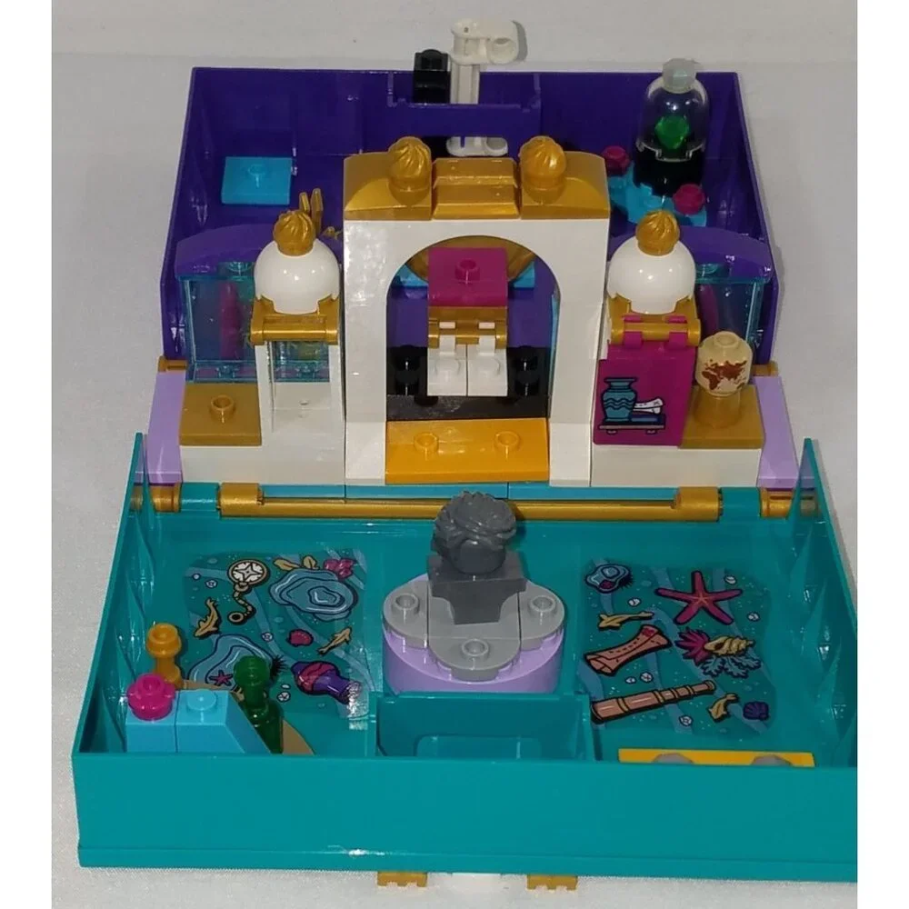 LEGO Disney The Little Mermaid Story Book Ariel Prince Eric Sebastian